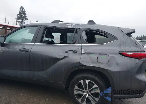 2020 Toyota Highlander Hybrid Xle from USA, damaged, VIN 5TDHBRCH9LS511727